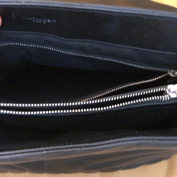 SAINT LAURENT LOULOU LARGE CHAIN BAG IN QUILTED "Y" LEATHER - Picture 9 of 14